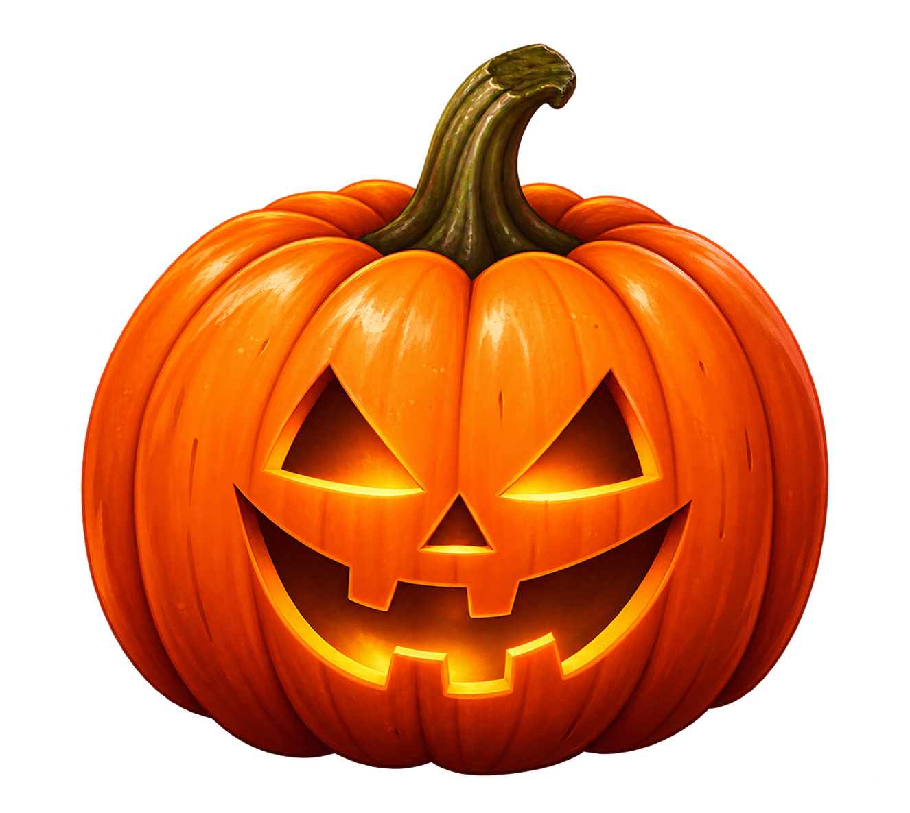 Zavřená halloweenská dýně