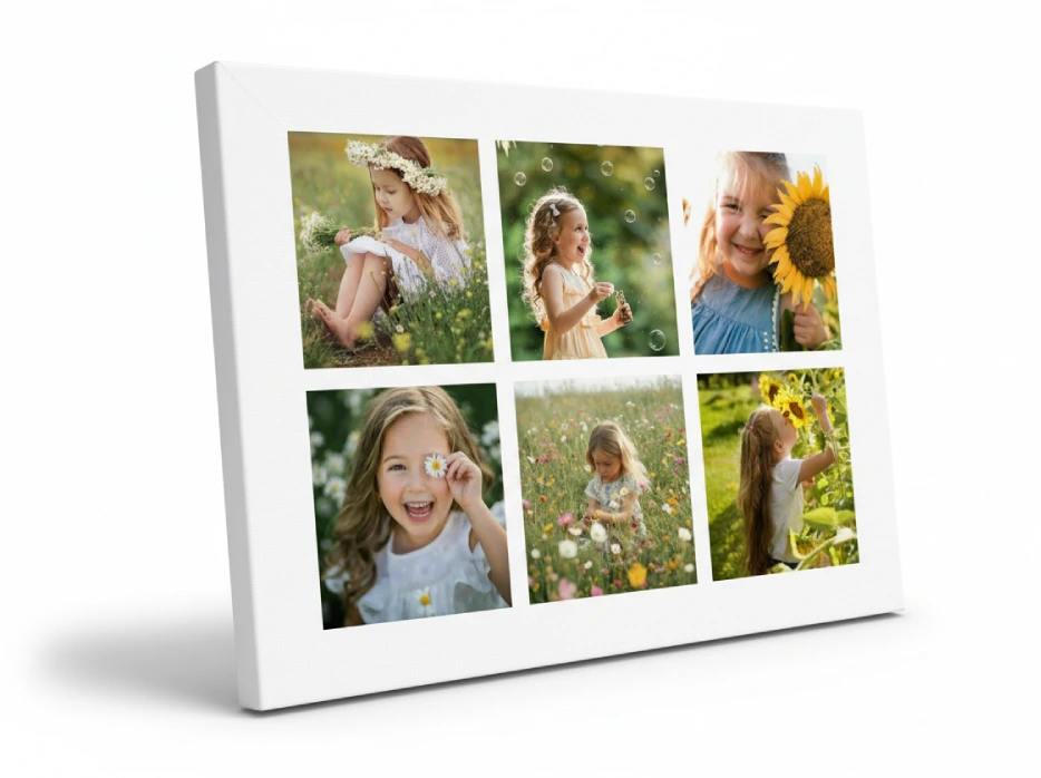 Tisk fotky na plátno. Vytvořte si fotoobraz z fotky. - Koláž univerzální