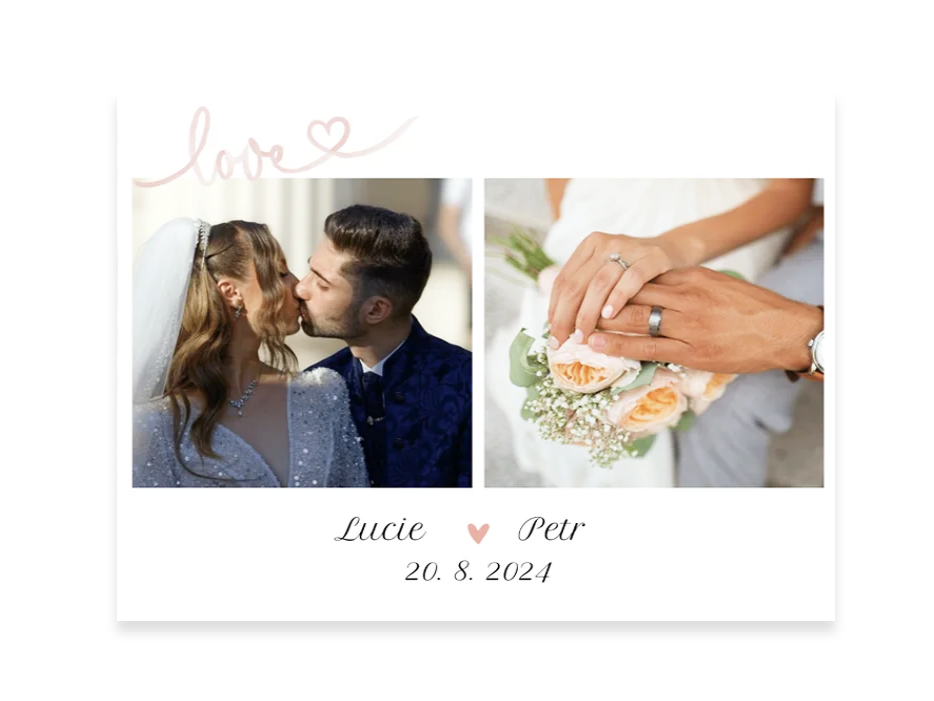 Svatební minimalistické