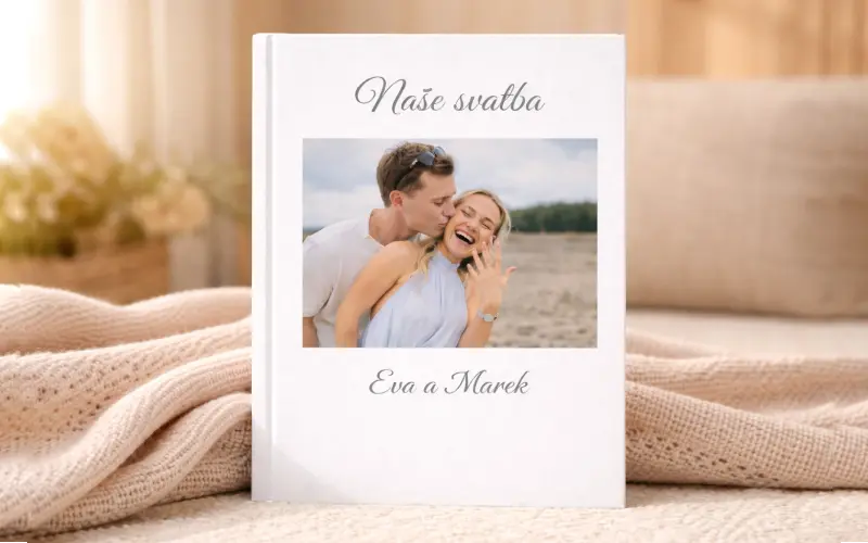 Vlastní svatební fotokniha A4