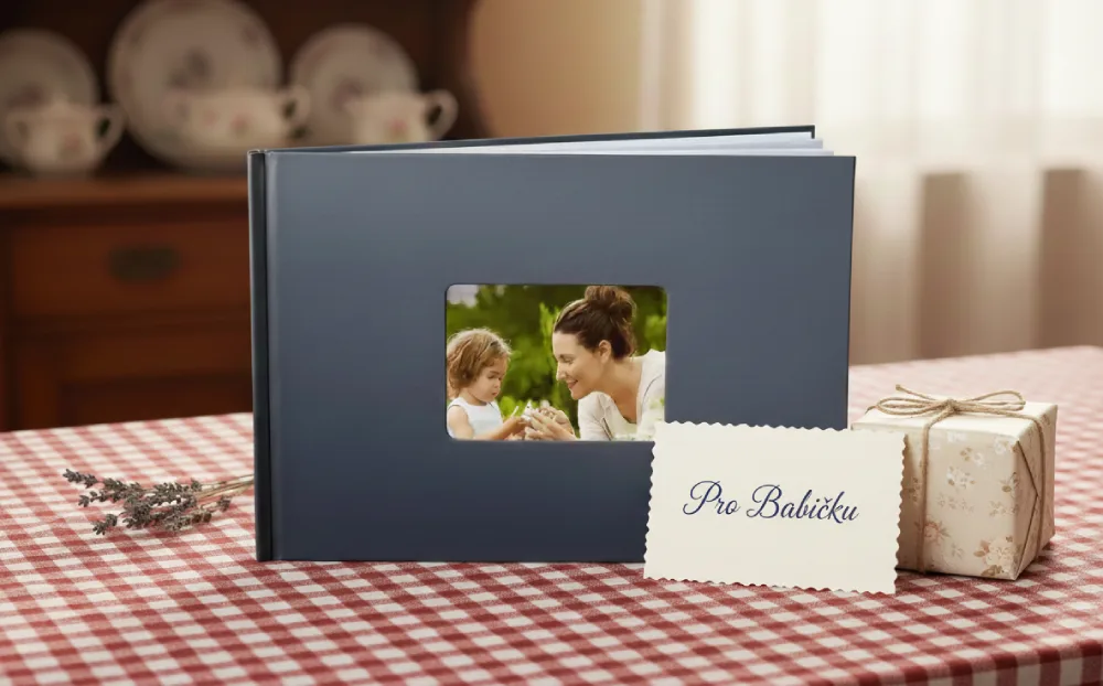 fotokniha antracit - Vzor 1