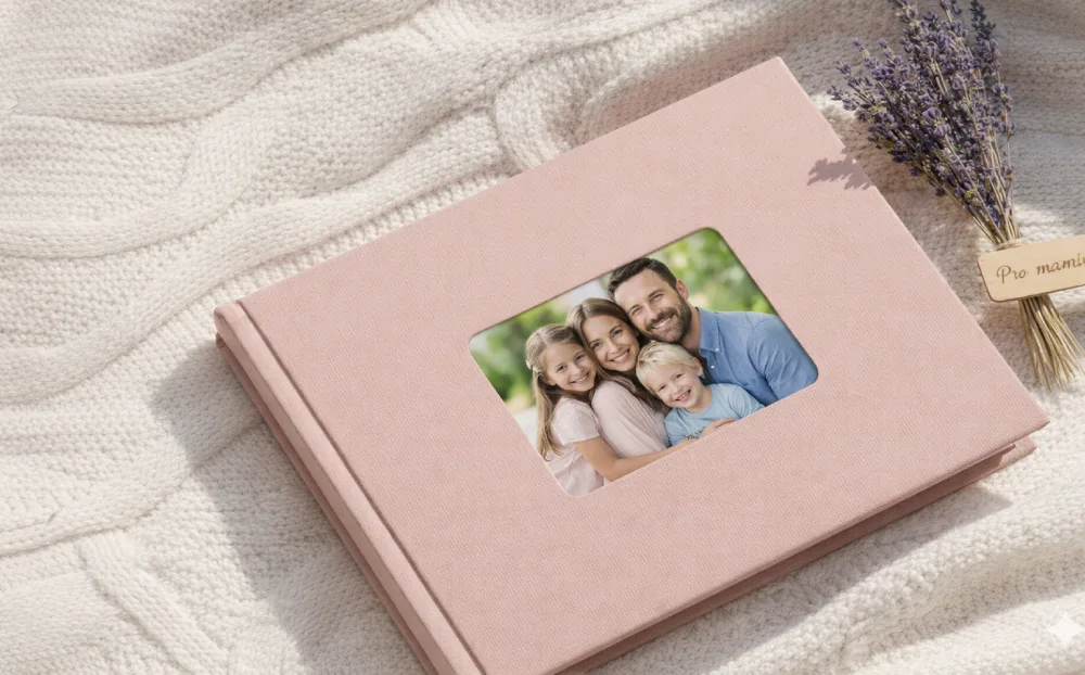 fotokniha ruzova - Vzor 3