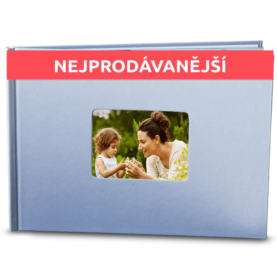 fotokniha  s okénkem