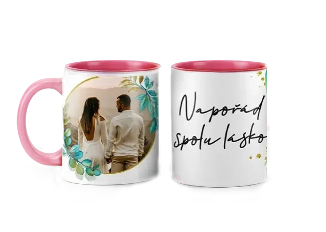 Hrnek s vlastním potiskem je nejlepší dárek ever - Zlatý ornament