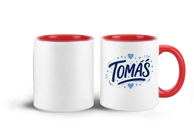 Hrnek s vlastním potiskem je nejlepší dárek ever - Tomáš
