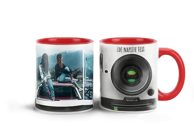 Hrnek s vlastním potiskem je nejlepší dárek ever - Polaroid