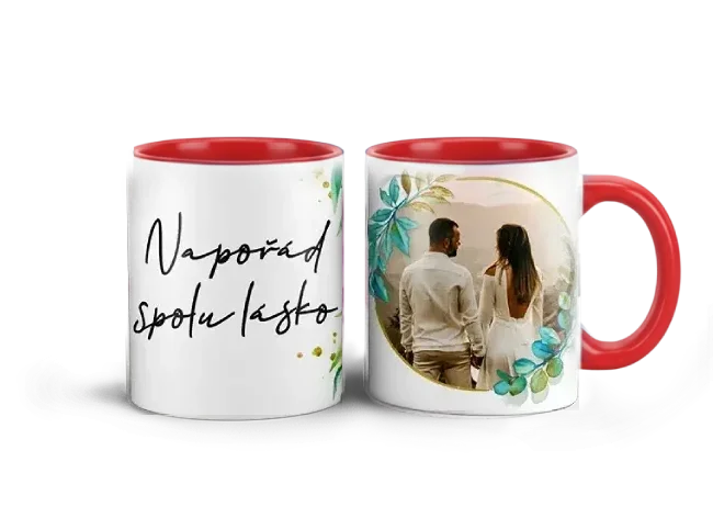 Hrnek s vlastním potiskem je nejlepší dárek ever - Zlatý ornament