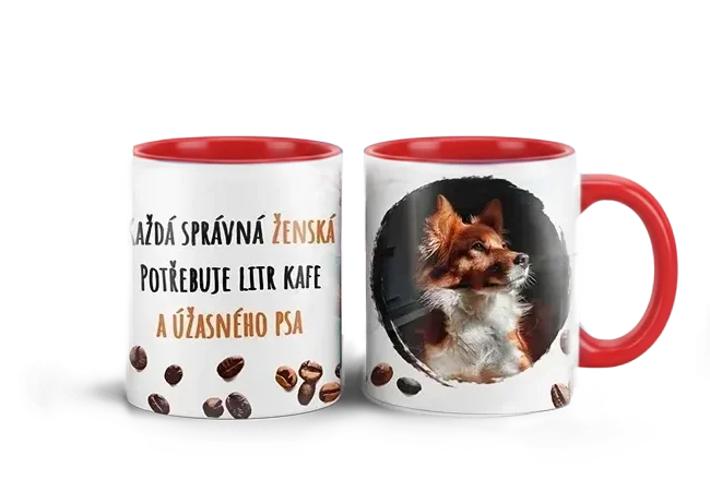 Hrnek s vlastním potiskem je nejlepší dárek ever - Milovník kávy