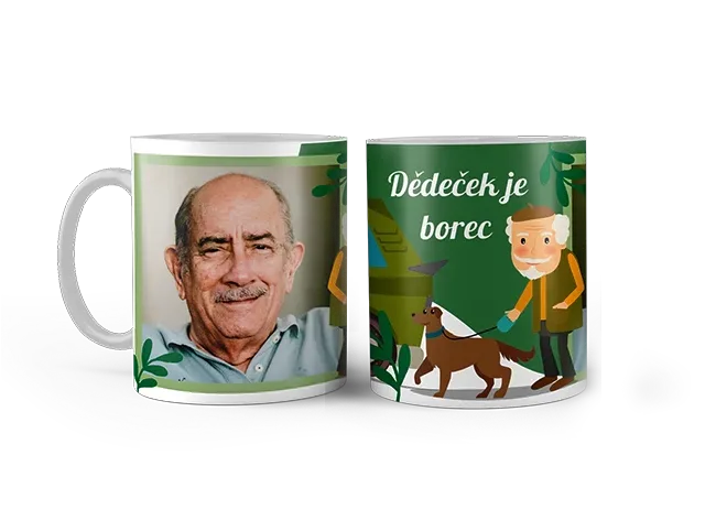 Hrnek s vlastním potiskem je nejlepší dárek ever - Pro dědečka