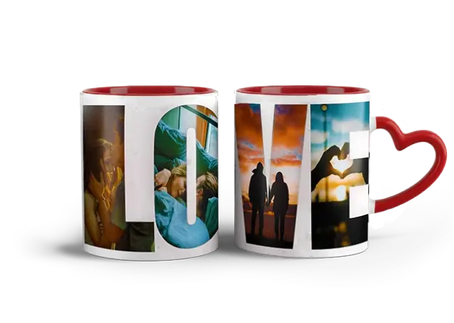 Hrnek s vlastním potiskem je nejlepší dárek ever - LOVE 