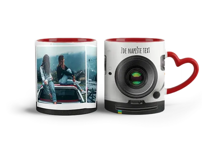 Hrnek s vlastním potiskem je nejlepší dárek ever - Polaroid