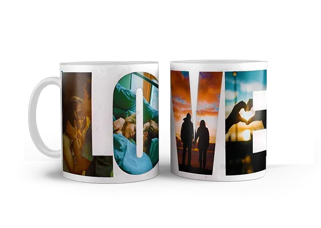 Hrnek s vlastním potiskem je nejlepší dárek ever - LOVE