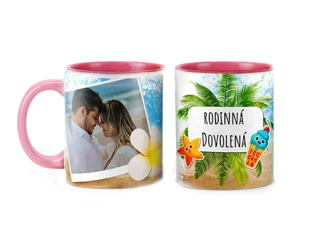 Hrnek s vlastním potiskem je nejlepší dárek ever - Dovolená u moře