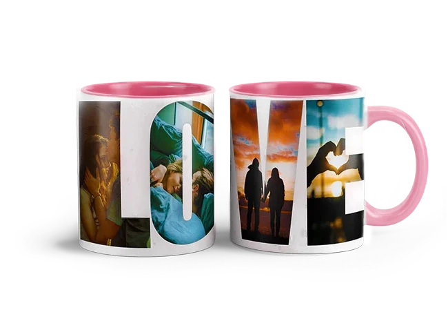 Hrnek s vlastním potiskem je nejlepší dárek ever - LOVE