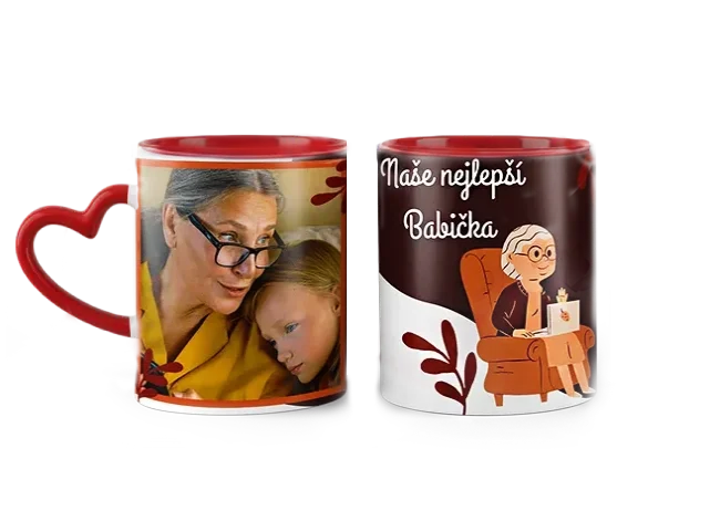Hrnek s vlastním potiskem je nejlepší dárek ever - Babička