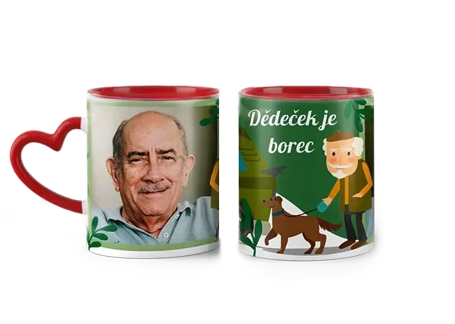 Hrnek s vlastním potiskem je nejlepší dárek ever - Dědeček