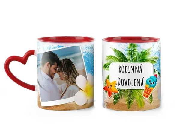 Hrnek s vlastním potiskem je nejlepší dárek ever - Dovolená