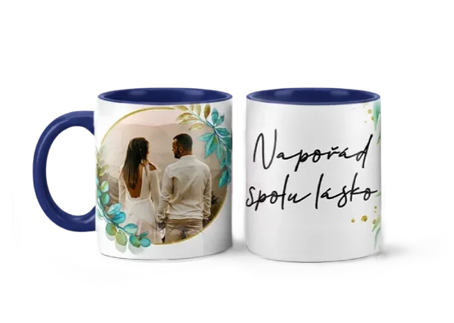 Hrnek s vlastním potiskem je nejlepší dárek ever - Zlatý ornament