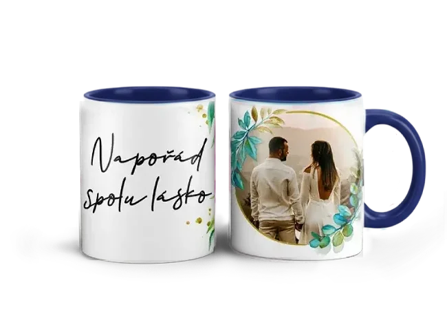 Hrnek s vlastním potiskem je nejlepší dárek ever - Zlatý ornament