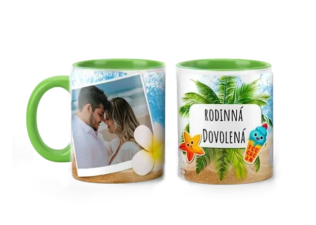 Hrnek s vlastním potiskem je nejlepší dárek ever - Dovolená u moře