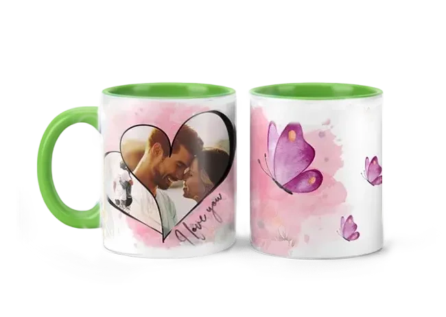 Hrnek s vlastním potiskem je nejlepší dárek ever - Dvojsrdce