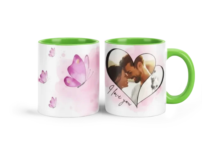 Hrnek s vlastním potiskem je nejlepší dárek ever - Dvojsrdce