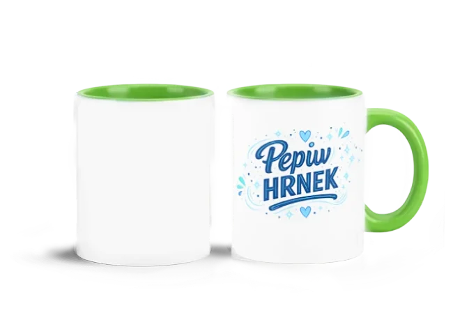 Zelený hrnek Josef Pepa