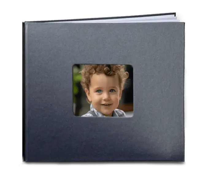 Expresní fotokniha s okénkem