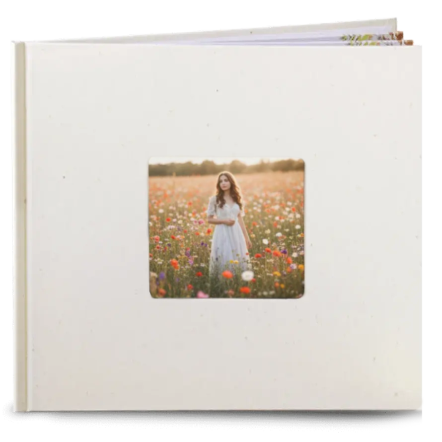expresní fotokniha 21x21 přírodní