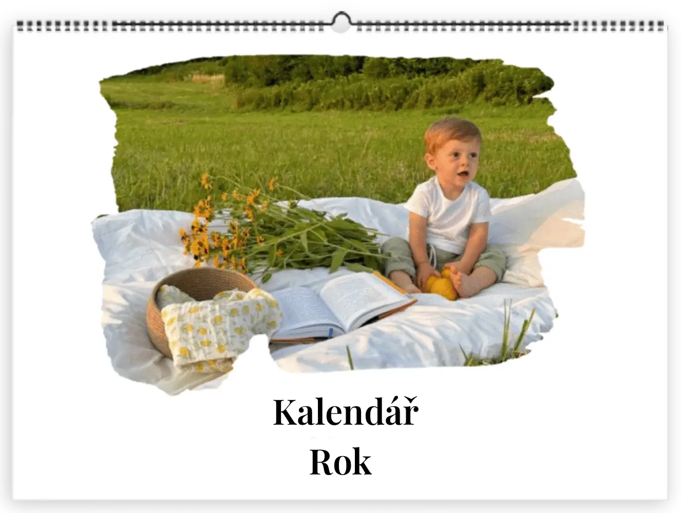 Nástěnný kalendář motiv Moderní