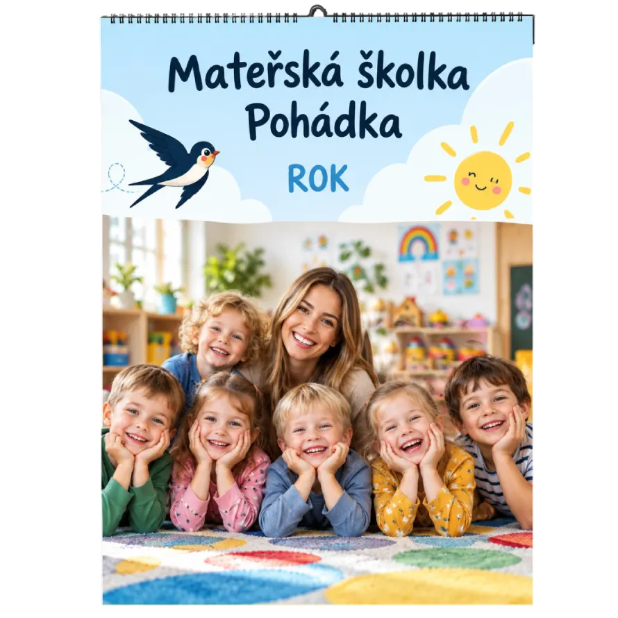 Nástěnný kalendář motiv Zvířátka