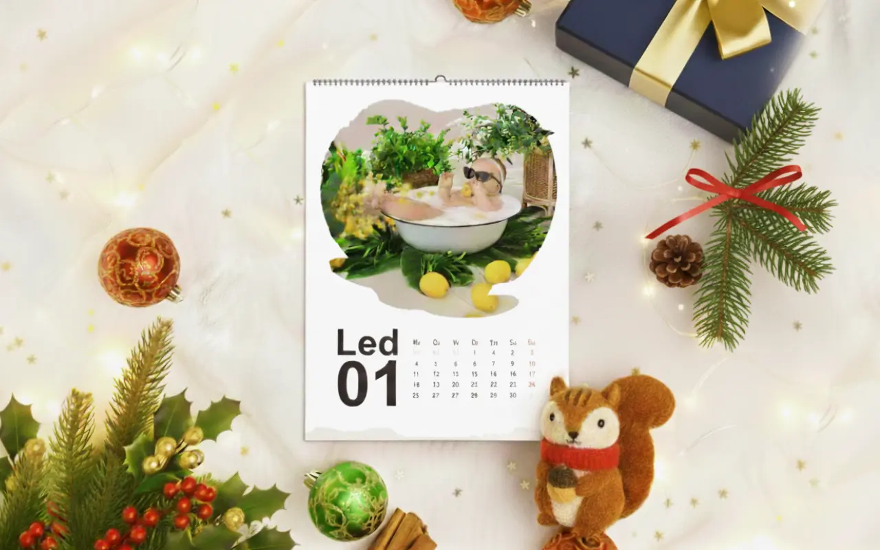 Kalendáře nástěnné - Vzor 1