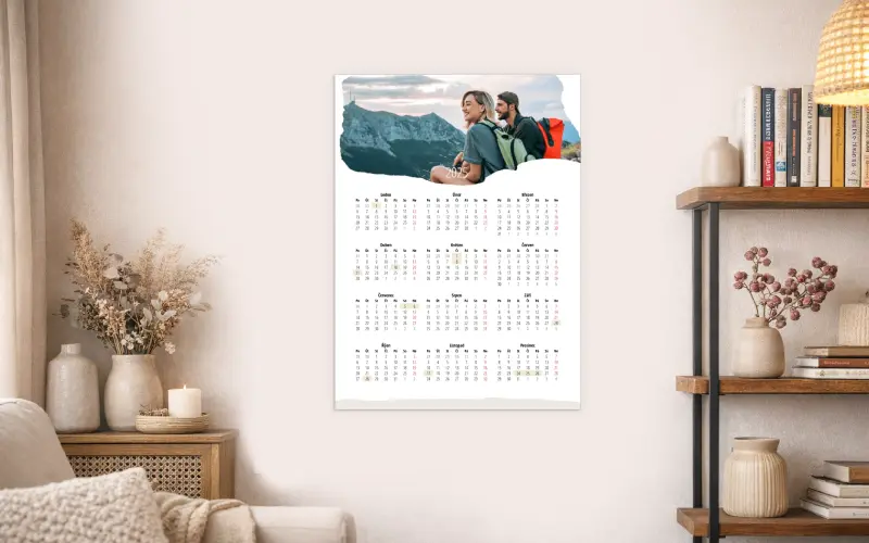 Kalendáře nástěnné - Vzor 2