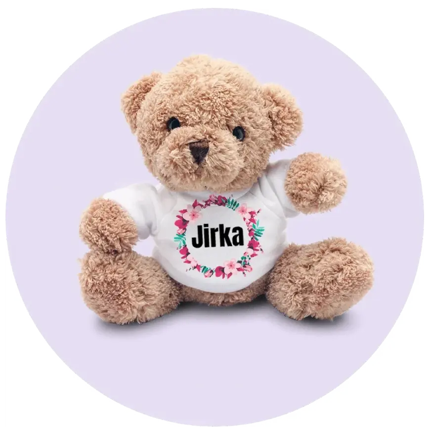 Fotodárek - plyšový medvěd s vlastním tričkem