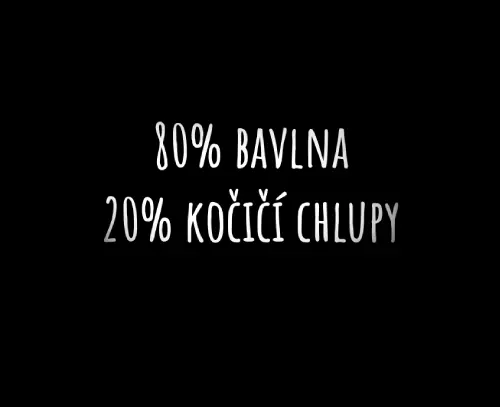 černé tričko s vtipným nápisem